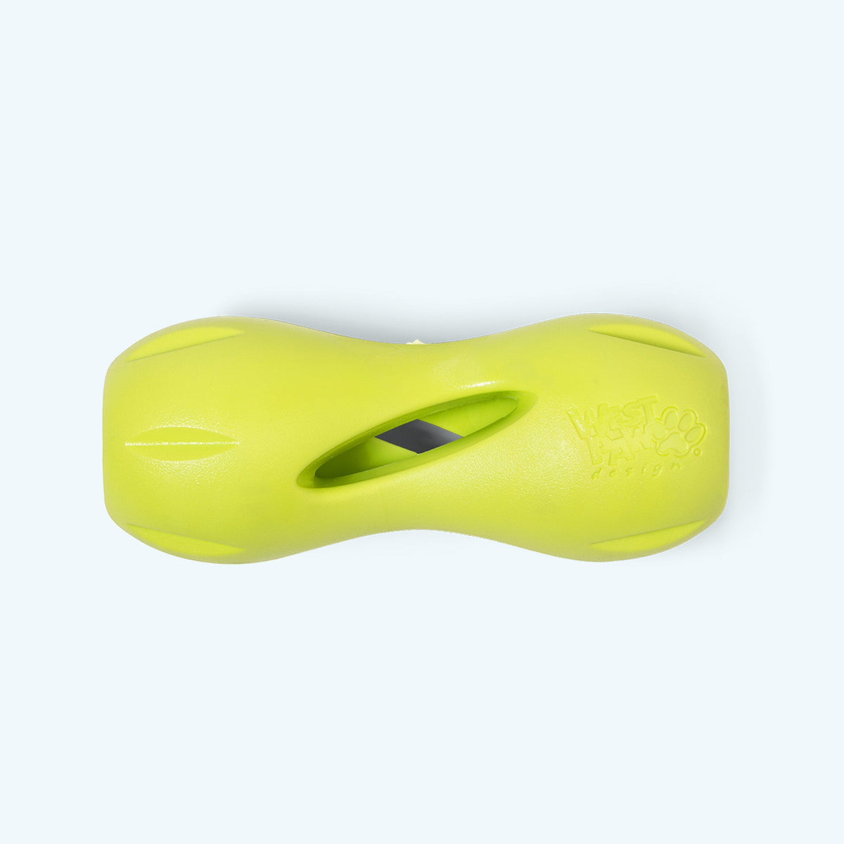 Small granny smith West Paw Qwizl puzzle toy