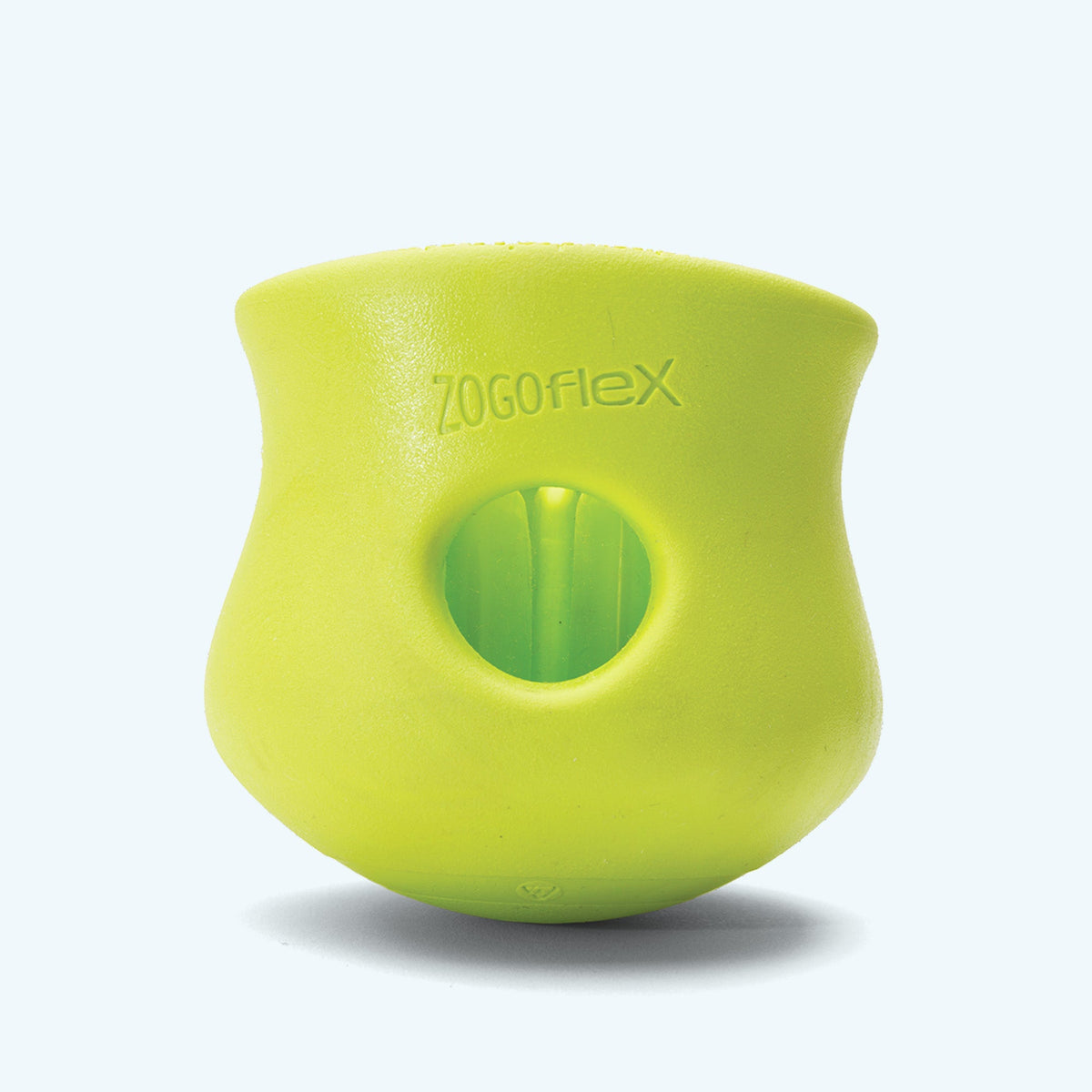 Back view of a granny smith Toppl showing the side opening