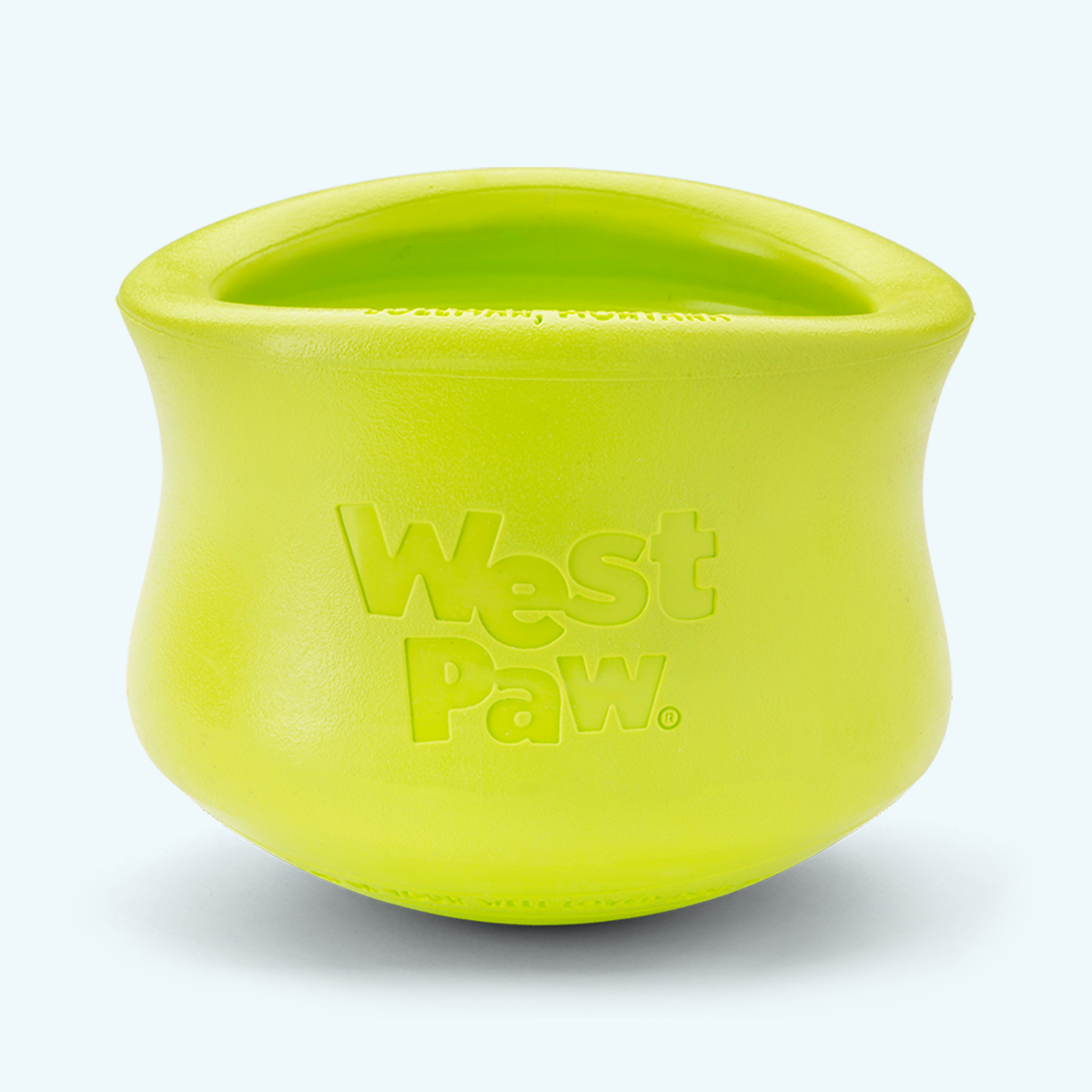 Granny smith West Paw Toppl fillable puzzle toy